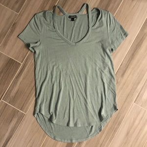 Slash Neck Express Tee